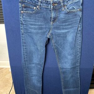 Lucky Brand Women's Skinny Jeans, Size 0/25 Blue Denim‎